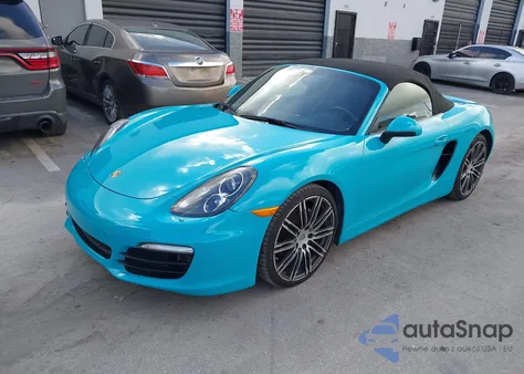 2016 Porsche Boxster Black Edition из США, поврежденный, VIN WP0CA2A80GS120874